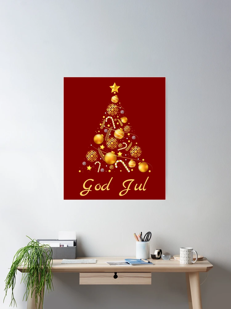 Sweden＊GOD JUL＊Christmas tapestry・* Sweden＊GOD JUL＊Christmas tapestry・* Vintage Norwegian