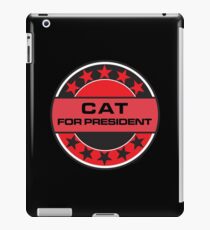 Cat For President iPad Case/Skin
