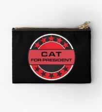 Cat For President Studio Pouch