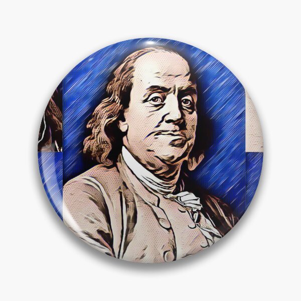 Item preview, Benjamin Franklin Artwork | Benjamin Franklin Portrait | Benjamin Franklin Wall Art  designed and sold by Suyogsonar25.