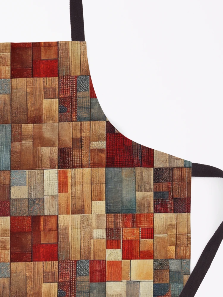 Thumbnail 3 of 6, Apron, Rustic Patchwork designed and sold by BuraxisDesigns.