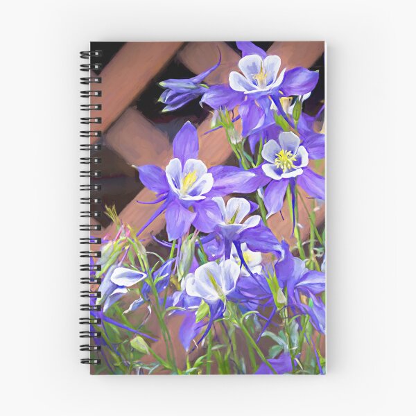 Item preview, Colorado Blue Columbine Painterly designed and sold by Debra Martz.