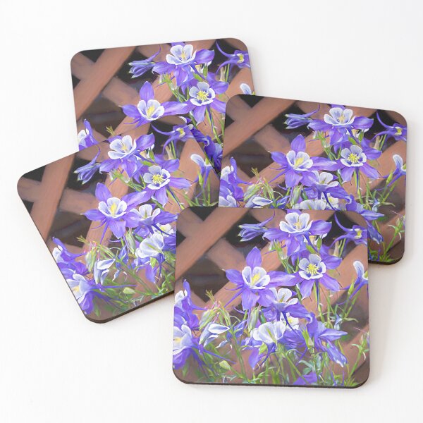 Item preview, Colorado Blue Columbine Painterly designed and sold by Debra Martz.