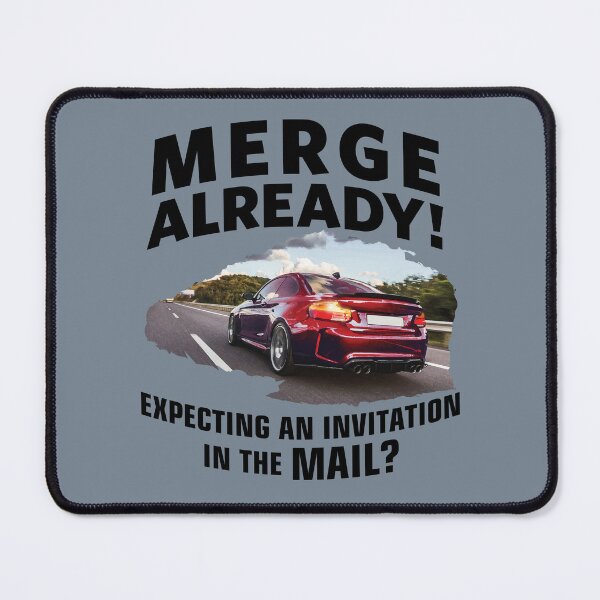 Item preview, Turn Signals Merge Already - Black Text designed and sold by Reconocer.