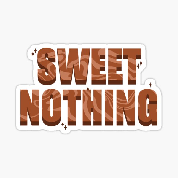 Taylor Swift Inspired Clear Sweet Nothings Sticker – Rove Jewelry