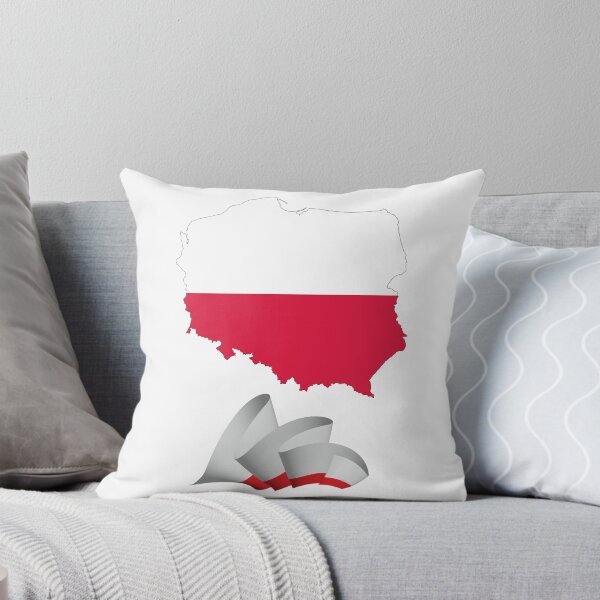 Item preview, Poland Map Flag designed and sold by Tienda-Vane.