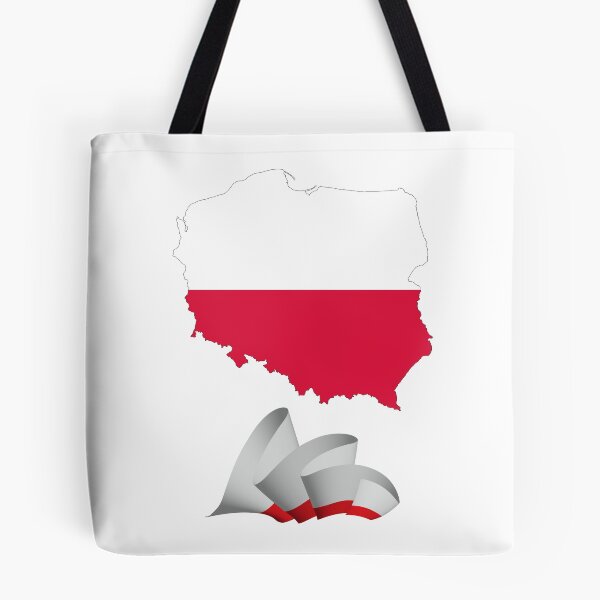Item preview, Poland Map Flag designed and sold by Tienda-Vane.