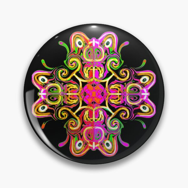 Item preview, Dragón mandala colorido designed and sold by magicmandy.