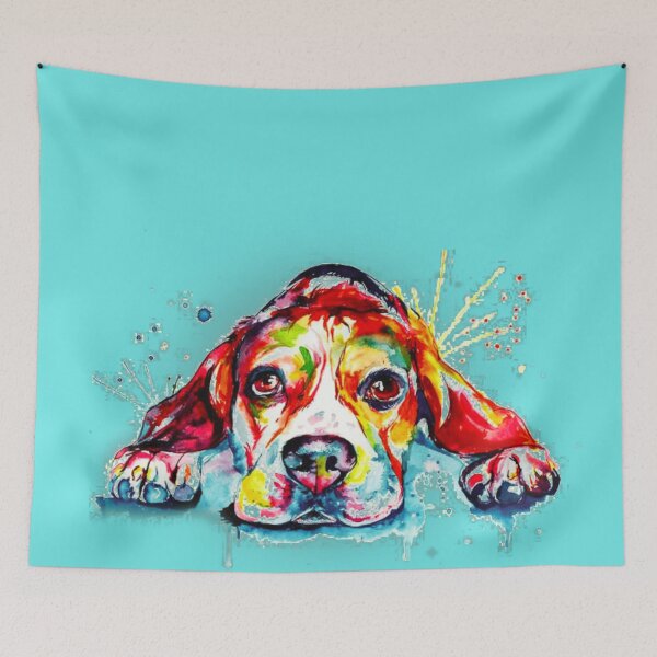 Item preview, Colorful dog designed and sold by zeljana0504.