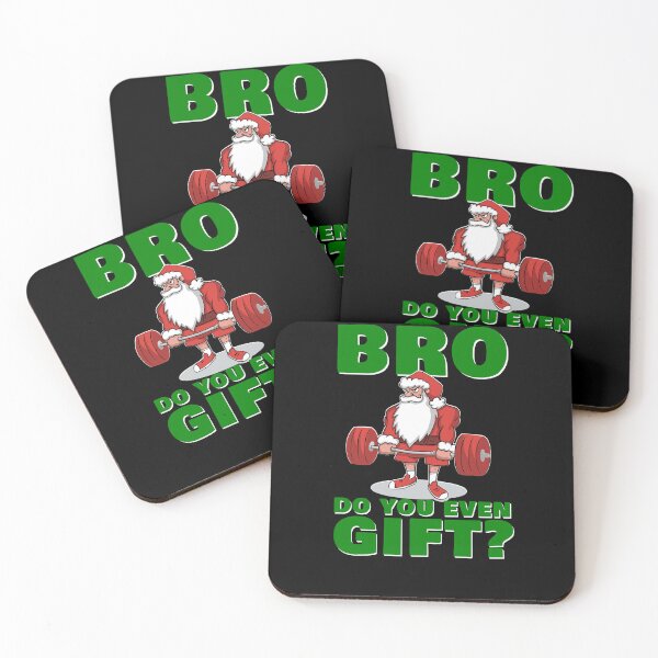 Item preview, Powerlifting Santa Deadlift Santa Have a Merry and Strong Christmas designed and sold by SusanaDesigns.