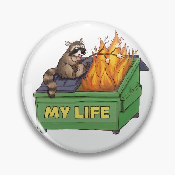 Item preview, My Life: Dumpster Roast designed and sold by JadedSketch.