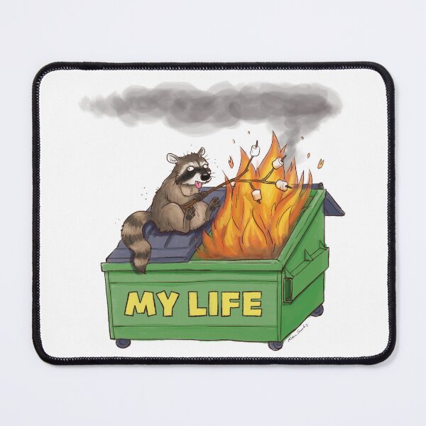 Item preview, My Life: Dumpster Roast designed and sold by JadedSketch.