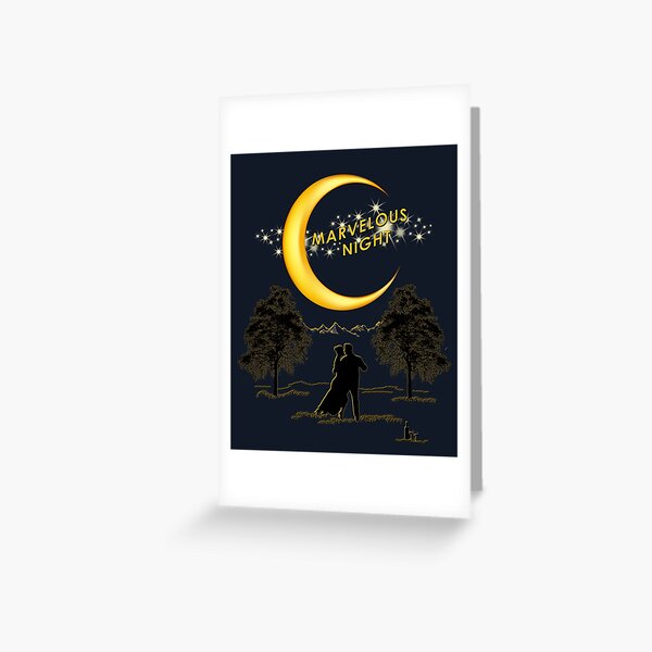 Marvelous Night Greeting Card