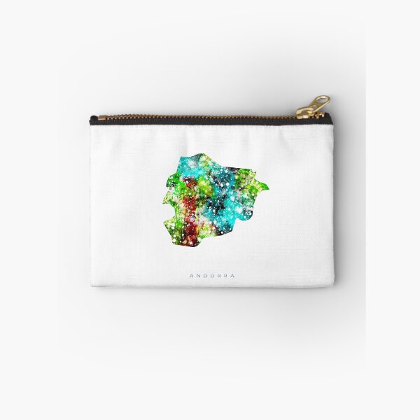 Item preview, Andorra Map Watercolor Painting designed and sold by InkistPrints.