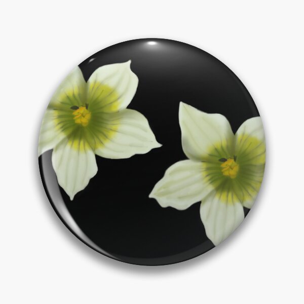 Item preview, Briony flower wave pattern on black  designed and sold by Encie-Designs.