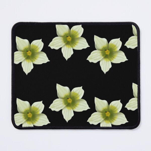 Item preview, Briony flower wave pattern on black  designed and sold by Encie-Designs.