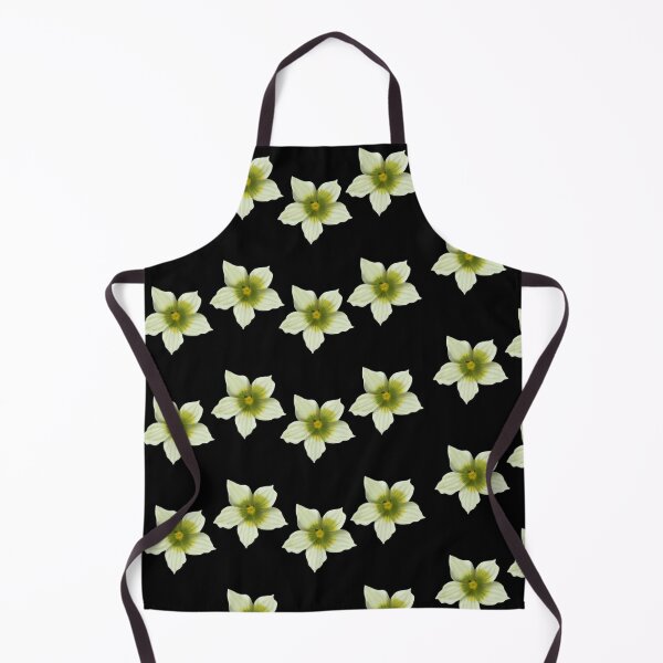 Item preview, Briony flower wave pattern on black  designed and sold by Encie-Designs.