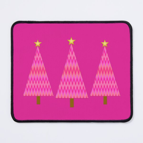Item preview, Fuchsia Pink Ombre modern Christmas Tree designed and sold by Marymarice.