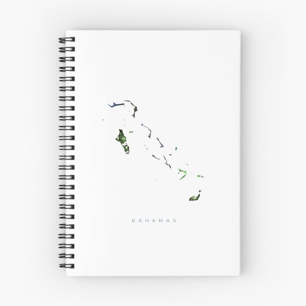 Aperçu de l'œuvre Bahamas carte aquarelle peinture créée et vendue par InkistPrints.