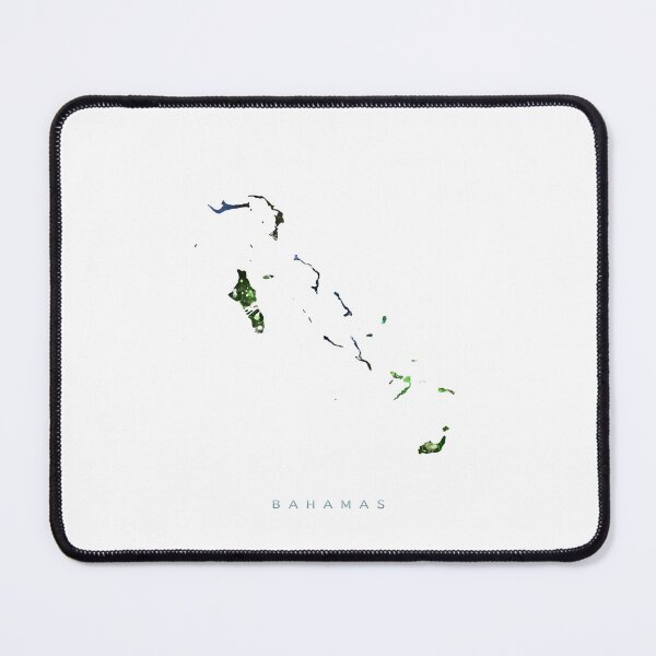 Item preview, Bahamas Map Watercolor Painting designed and sold by InkistPrints.