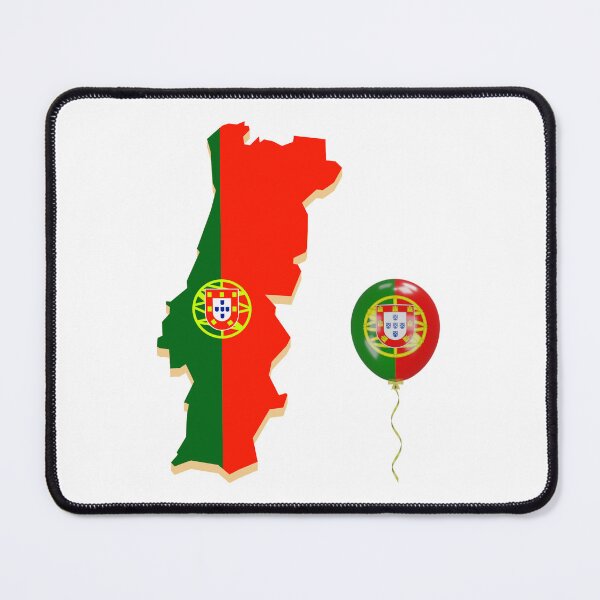 Item preview, Portugal Map Flag designed and sold by Tienda-Vane.