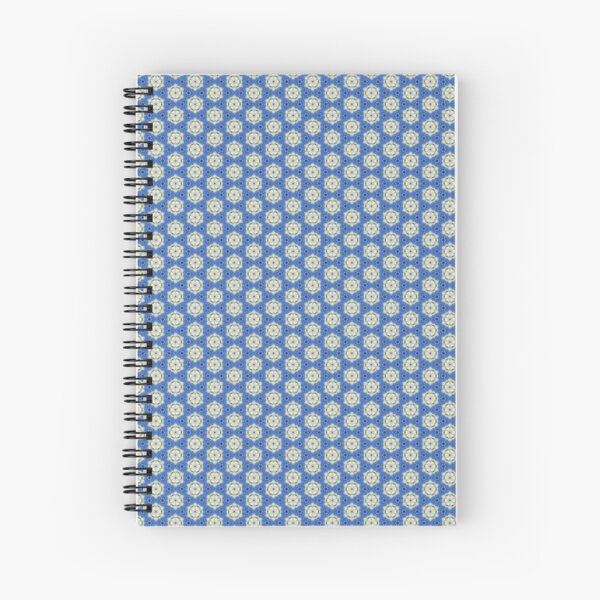 Les flocons bleus Cahier à spirale