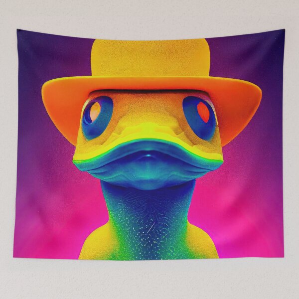 Item preview, Happy platypus designed and sold by Hoity-Toity.