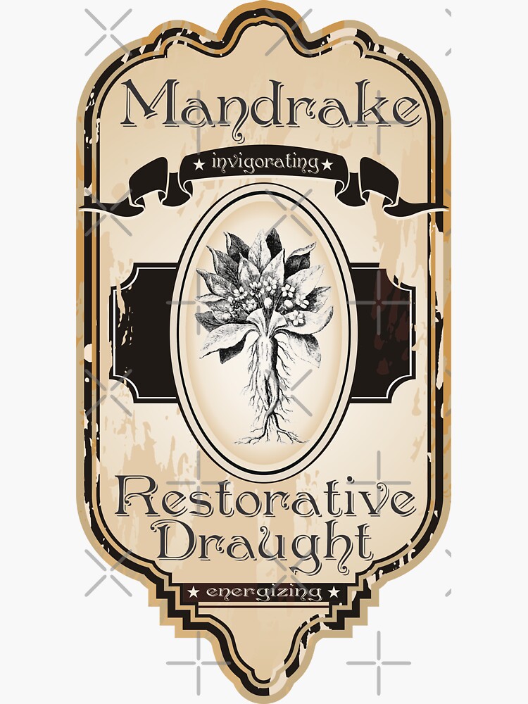 Adopt a Mandrake Sticker for Sale by mmdr07