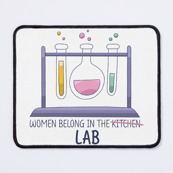 Item preview, Women Belong in the Lab Female Scientist designed and sold by Pexilus.