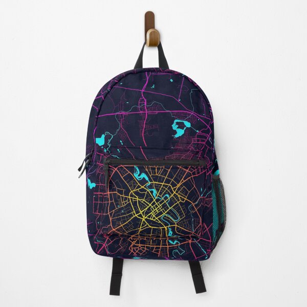 Item preview, Minsk City Map of Belarus - Neon designed and sold by deMAP.