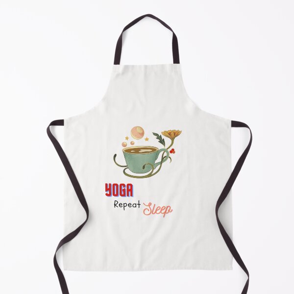 Item preview, yoga coffee naps repeat classic t-shirt designed and sold by imad-bentahar.