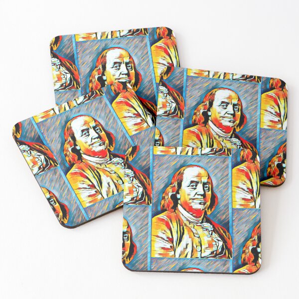 Artikelvorschau, Benjamin Franklin-Grafik | Benjamin Franklin-Porträt | Benjamin Franklin Wandkunst entworfen und verkauft von Suyogsonar25.