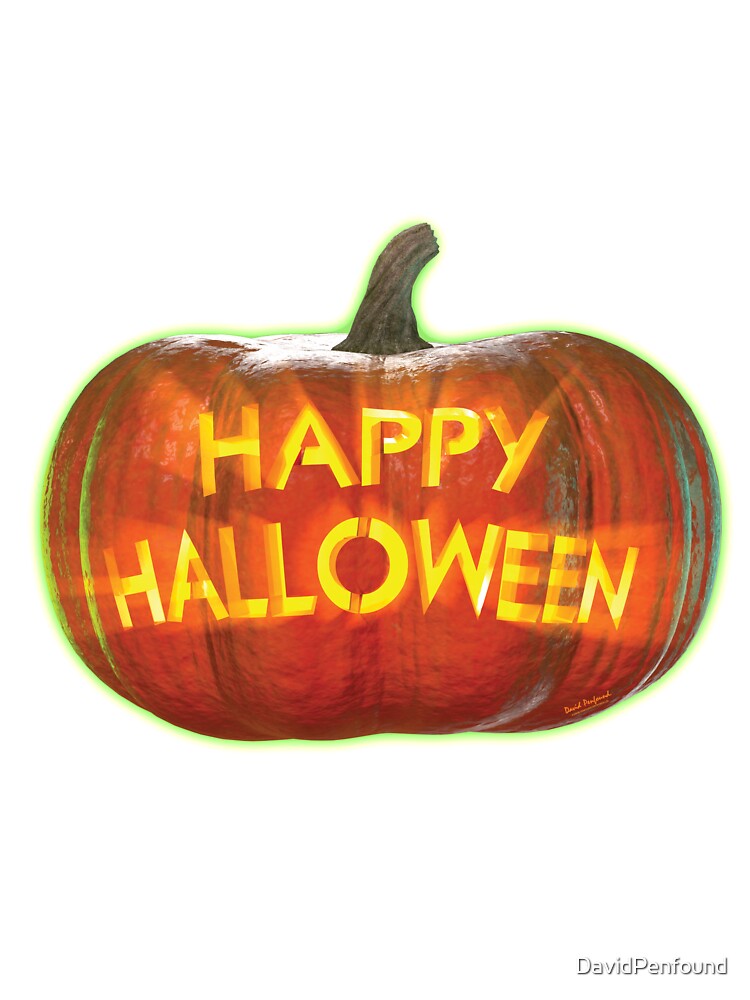 Happy Halloween Pumpkins Premium Fitted Short Sleeve Crew T-Shirt