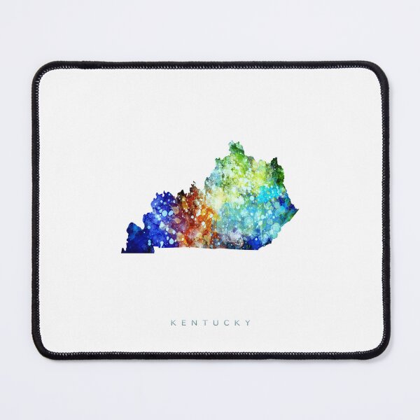 Item preview, Kentucky Map Watercolor Painting designed and sold by InkistPrints.