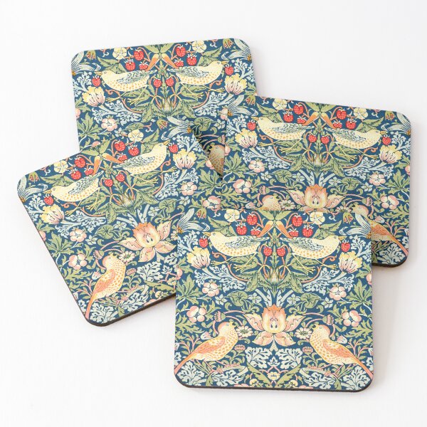 Item preview, William Morris's famous Strawberry Thief pattern (1883) designed and sold by VintageArtRepro.