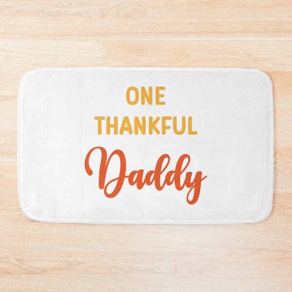 Item preview, One Thankful Daddy Dad Funny Cute Adorable Thanksgiving Quote designed and sold by absolutdesign.