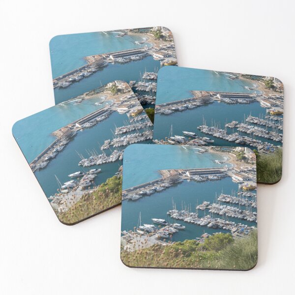 Item preview, Mediterranean coast and port in Calpe 1 designed and sold by Adriana Mueller.