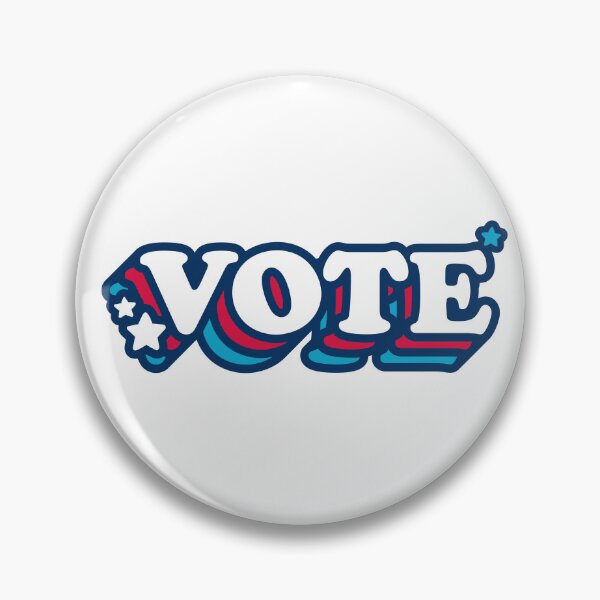 Item preview, Retro Vote Election Cute Stars designed and sold by Wishinglob.