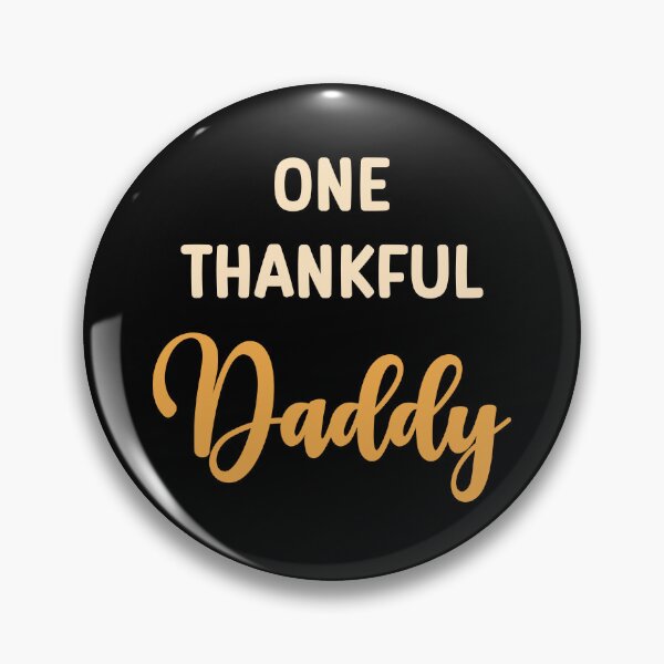 Item preview, One Thankful Daddy Dad Funny Cute Adorable Thanksgiving Quote designed and sold by absolutdesign.