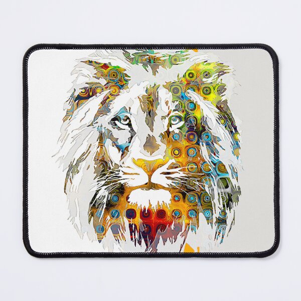 Item preview, Lion design with funky colors - with background designed and sold by Biancaba18.