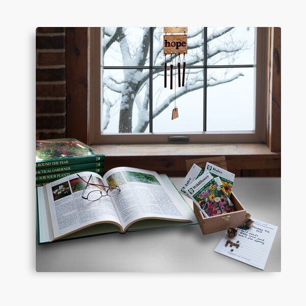 Waiting for Spring-read description Canvas Print