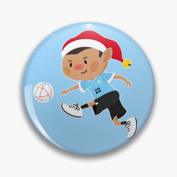 Item preview, Uruguay World Cup Christmas Elf designed and sold by abtchlr.