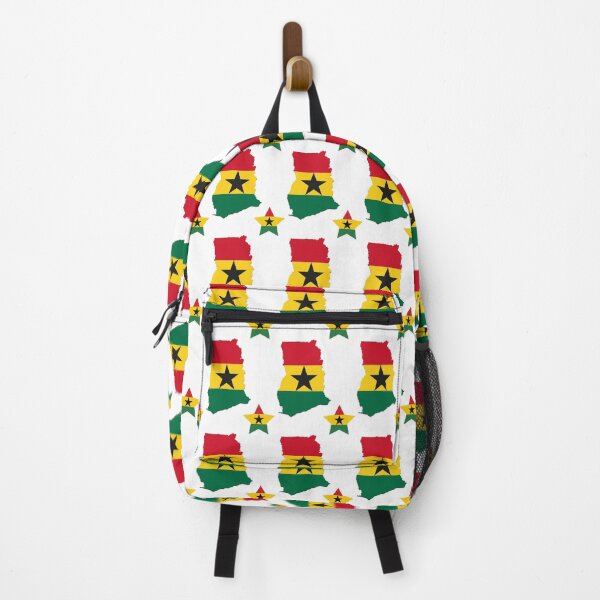 Item preview, Ghana Map Flag designed and sold by Tienda-Vane.