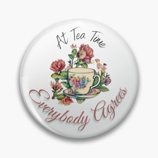 Item preview, Tea Time, Everyone Agrees designed and sold by Paint-of-Heart.