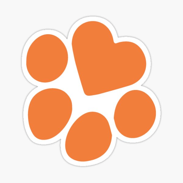 PAL Logo Paw Only Sticker