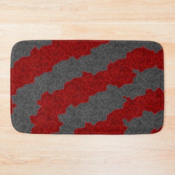 Item preview, Gray & Red Flower Collage designed and sold by rainestore.