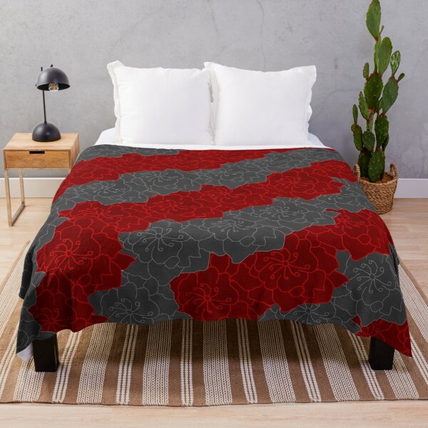 Item preview, Gray & Red Flower Collage designed and sold by rainestore.
