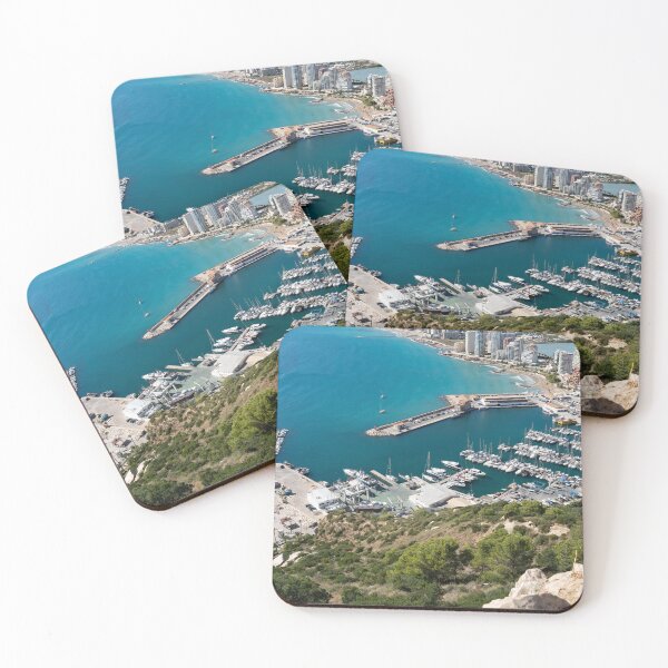 Item preview, Mediterranean coast and port in Calpe 2 designed and sold by Adriana Mueller.