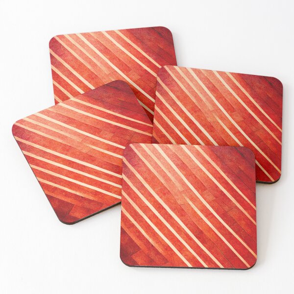 Item preview, Red diagonal shade lines designed and sold by Art4u-Shop.