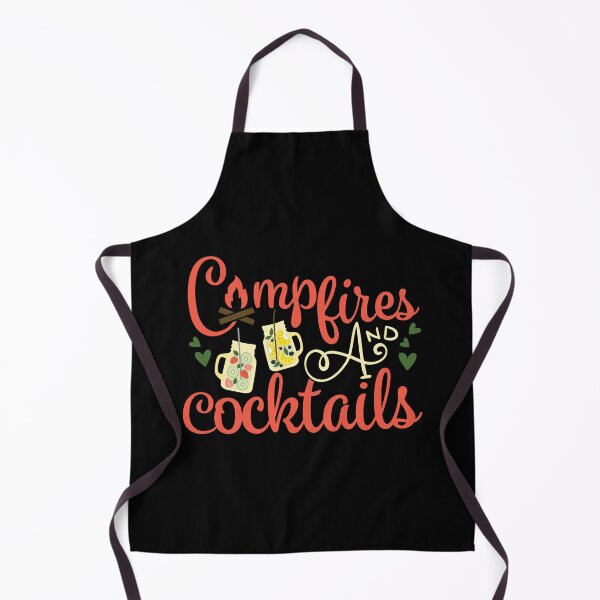 Item preview, Campfires and Cocktails - Camping Lovers designed and sold by DebbisPalette.